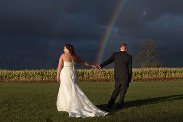 rainbow wedding